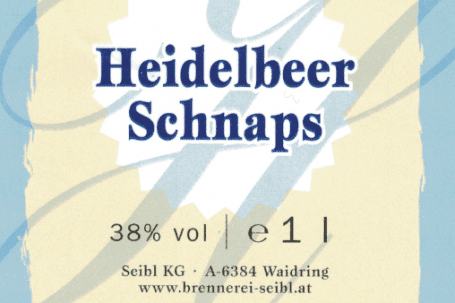 Heidelbeerschnaps-