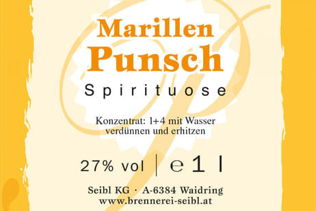 Marillen-Punsch