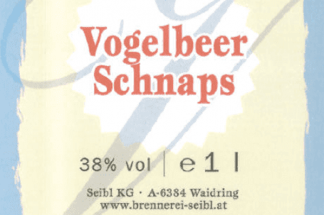 Vogelbeerschnaps