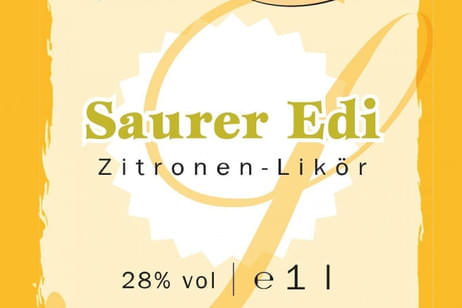 Saurer-Edi-Zitronen-Likoer