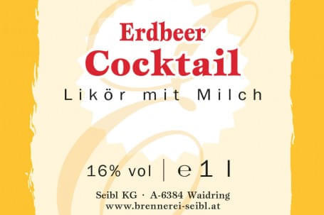 Erdbeer-Cocktail